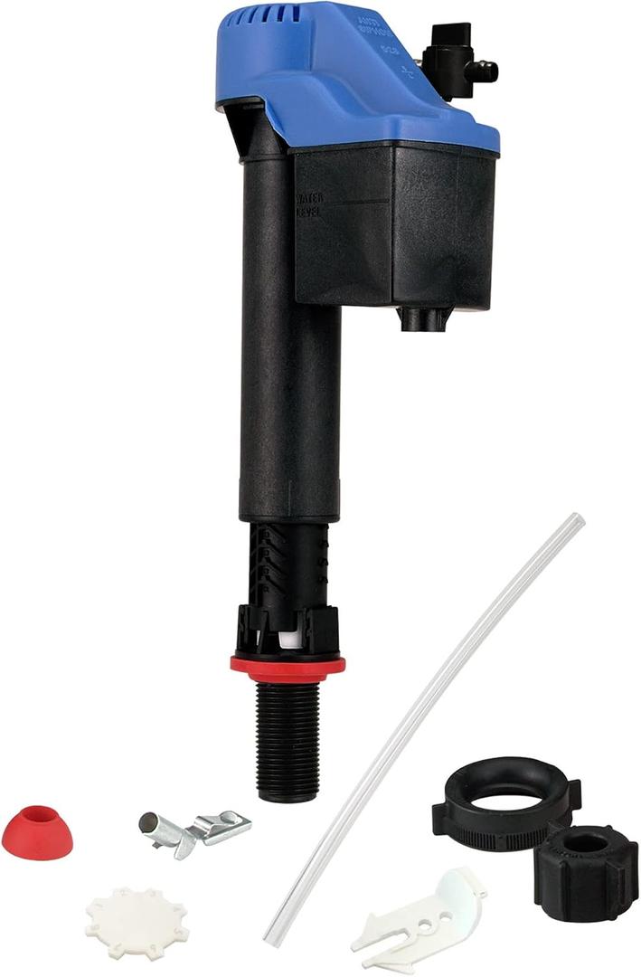 TOTO Adjustable Replacement Fill Valve Assembly for Toilet Tanks, 80 Cubic Inches