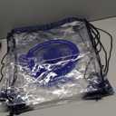Draw String Clear Bags, Pack of 6