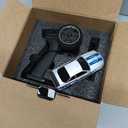 1/43 Mini RC Drift Car 2.4GHz RTR Full Proportional Remote Control Cars 4WD High Speed Racing Lights Kit and Racing Tires (4302) (Blue)