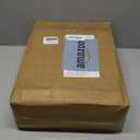 Edergoo Wooden Crates 2 Pack, Rustic Handmade Wood Crate with Handles, Durable Large Wooden Crates for Display & Decor, Brown