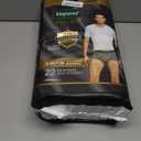 Depend Real Fit Adult Diapers, Incontinence Underwear for Men, Disposable, Maximum Absorbency, Small/Medium, Grey, 22 Count, (Gray)