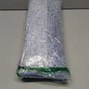 Vaukki Luxury Soft Bathroom Rugs Set of 2, Non Slip Washable Plush Bath Floor Mats, Microfiber Shaggy Absorbent Striped Bath Carpet for Tub, Bathroom and Shower (18''x26''+20''x32'', Blue)