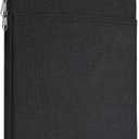 12.9-13 inch Tablet Sleeve Case for iPad Pro 13 inch M5 M4, 13" iPad Air M2 M3(2025), iPad Pro 12.9-in M2 M1(6th/5th) 2022-2018 w/Magic Keyboard, Shockproof Padded Protective Travel Accessories Bag (Black)