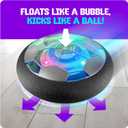 Ninja Blast Hover Soccer Light-Up Ball, Birthday Gift for Boys, Indoor Toy Games, Kids Gifts for Age 5, 6, 7, 8, 9, 10, 11, 12 Years Old, Boy Toys for Age 3 Years and Up. (Single)