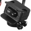 ZHUOTOP Heavy Duty Handlebar Control Line Winch Rocker Switch Handlebar Control Warn for ATV/UTV