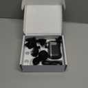 Mini Massage Gun with 10 Massage Heads, Percussion Deep Tissues Handheld Muscle Massager, 8mm Amplitude High-Intensity Massager Gun for Pain Relief for Office Gifts for Her, Home, Athletes (Black)