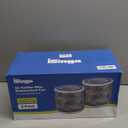 HP102 Replacement Filter Compatible with Shark HP102 HP102PET, HC452, HP132, HP152, HC450, HC451, HC455 Air Pru rifier, for 99.97% of Particles, Part #HE1FKPET, HE1FKBAS, 2 Pack