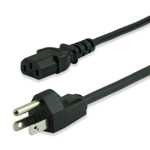 GE Replacement AC Power Cord, 10 ft. Cable, for Computers, Desktops, Printers, Monitors and More, Black, 34507 GE Replacement AC Power Cord, 10 ft. Cable, for Computers, Desktops, Printers, Monitors and More, Black, 34507