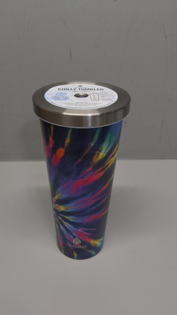 Manna Chilly Tumbler Double- Wall Insulated Stainless Steel 24 Oz