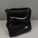 MIER Adult Lunch Box Insulated Lunch Bag Large Cooler Tote Bag for Men, Women, Double Deck Cooler(Black Large)