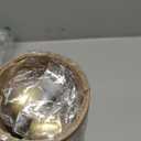 French Door Curtain Rods - 2 Pack, Adjustable 16-28 Inch, No Drill Adhesive or Screw Mount, Brass Brushed, 3/8" Diameter