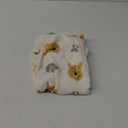 Disney Winnie The Pooh - Ivory, Yellow & Aqua Super Soft Plush Baby Blanket, Ivory, Yellow, Aqua
