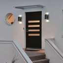 Modern Outdoor Wall Light Fixture - Aluminum Exterior Sconce, Waterproof, Wall Mount for Porch, House Outside