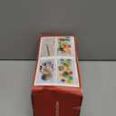 CUTE STONE 51-Piece Mini Play Kitchen Accessories for Kids, Pretend Cooking Playset with Pots, Pans, Utensils, Cutting Fun Fruits & Veggies, Learning Gift for Toddlers, Girls & Boys (Purple)