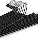 SLMT Pant Hangers for Women & Men - Jean Hangers for Closet - Non Slip Open Ended Trouser Hanger - Heavy Duty Slacks & Blanket Hanger (15 Pack)