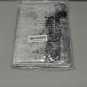 Grey Kitchen Window Curtains Valance and Tier Set 36 Inch, Abstract Art Painting Rod Pocket Short Tier Curtain for Bathroom, Modern Small Cafe Drapes for Kitchen Decor