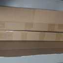 No Drill Blackout Cellular Shades for French Doors, 1 Pack, 22"x40", Beige