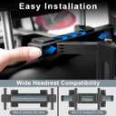 ELZO 360 Adjustable Tablet Holder for Car, Universal Compatible with 5.5-12.9 Inches Devices, Easy to Install, Foldable and Portable