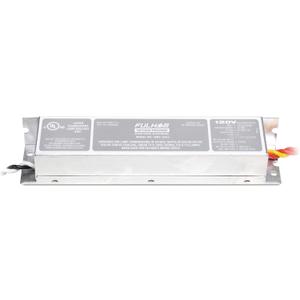 Fulham Lighting WH3-120-L Workhorse 3 Adaptable Electronic Fluorescent Lamp Ballast, 1 Count (Pack of 1), Silver