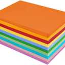 Construction Paper - 200 Sheets A4 Colored Paper Cardstock Paper, 10 Assorted Colors 120gsm Heavy Duty Pastel Lightweight Construction Paper Printer Paper Copy Paper for School Supplies Art Crafts
