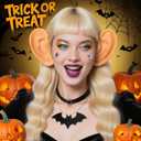 Xplanet Oversized Big Fake Ear for Women Men Jumbo Ear Giant Pig Funny Headwear for Cosplay Costume Party Outfit Accessories