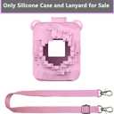 2 x Silicone Case for Bitzee Magicals Interactive Toy Digital Pet, Protective Skin Cover for Bitzee Magicals Virtual Electronic Digital Pet Accessories (Pink)