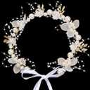 Flower Girl Headpiece Hair Accessories for Wedding, First Communion (F4)