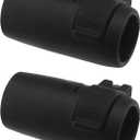 2Pcs Adjustable Quick Release Clamp Buckle Replacement for Paddle Shaft Clamp Adjuster for Most SUP Paddle Shaft 70x33mm Black