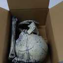 JOYIN 3 Pcs Halloween Skeleton Decorations Outdoor, Realistic Looking Skeleton Yard Stakes, Groundbreaker Skull Decor for Graveyard Yard Lawn Garden Party Supplies