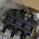 Ignition Coil Pack Compatible with V6 3.3L 3.8L 2000-2010 Chrysler Town & Country Chrysler Pacifica Dodge Grand Caravan Jeep Wrangler 2000 2001 2002 2003 2004 2005 2006 2007 2008 2009 2010, UF305