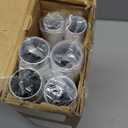 White Curtain Rods, Room Darkening Rod for Windows 48 to 90 Inches(4-7.5Ft), Wrap Around Curtain Rod, Heavy Duty Blackout Drapery Rods, Modern Decorative Window Treatment, White