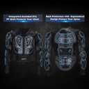 OHMOTOR Motorcycle Body Protective Jacket Armor Men, Motocross Riding Protective Gear,ATV Dirt Bike Chest Spine Protector