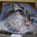 3.5L Heated Water Bowl, Stainless Steel Heated Dog Bowl with Digital Display and Adjustable Temperature, Heated Outdoor Pet Water Bowl Provides Warm Water for Dogs (Blue)