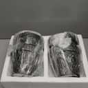 Terra Cotta Pots with Saucer - 6-Pack Small Terracotta 4'' Clay Ceramic Planter Great for Cacti & Succulents with Drainage Hole (Mix)