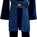 GOLDSTITCH Men Tunic Robe Knight Fancy Cool Cosplay Costume (L)