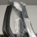 MUCO New Front Bumper Lip Compatible with Honda Accord 2018 2019 2020 2021 10th Gen 4 Door Sedan -Carbon Fiber Look Sport Front Spoiler