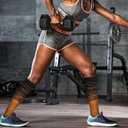 Compression Socks for Women Men Circulation Knee High 8 Pairs for Nurses, Running, Travel, Athletic (Large-X-Large)