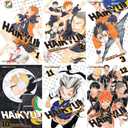 Haikyu!! Series, Complete (Vol. 1-45) Manga Set, by Haruichi Furudate (45 Books)