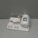 Toothpaste Dispenser Wall Mounted, Automatic Toothpaste Dispenser for Kids, Toothbrush Dispenser for Bathroom with 4 Toothbrush Slots