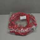 TURNMEON 6 Ft Red Christmas Garland Decorations Red Berries Garland Xmas Garlands for Decoration Christmas Artificial Garland for Mantle Fireplace Table Stairs Railing Indoor Outdoor Winter Holiday