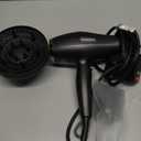 Ionic Hair Dryer with Diffuser, Blow Dryer, Professional 1875W Powerful AC Motor Hairdryer with 8.2Ft Cord for Women & Men, Fast-Drying Blow Dryer with Nozzle for Home, Salon