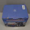 EAST OAK Cordless Electric Lunch Box for Adults, Heated Lunch Box Battery Powered with Automatic Heating, 5.5 Cups Portable Food Warmer with Insulated Carry Bag (Onyx Black)