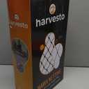 Harvesto Heavy Duty Bird Netting for Chicken Coops & Runs | Tree & Garden Netting Mesh 1-1/2" | Keep Hawks, Birds & Predators Away | Bird Netting for Blueberry Bushes, Vegetables & Fruit (25' x 50’), Black