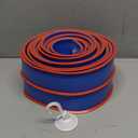 DKOXT Flexible Race Track for Kids 15 Feet of DIY Flex Track Race with 2 Cars & 3 Strong Suction Cups Car Ramp Toy Track, for Kids Ages 3+, Victory Blue