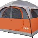 UNP Tents 6 Person Waterproof Windproof Easy Setup,Double Layer Family Camping Tent with 1 Mesh Door & 5 Large Mesh Windows -10'X9'X78in(H)