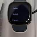 Fitbit Versa 4 Fitness Smartwatch with Daily Readiness, GPS, 24/7 Heart Rate, 40+ Exercise Modes, Sleep Tracking and more, Waterfall Blue/Platinum, One Size (S & L Bands Included)