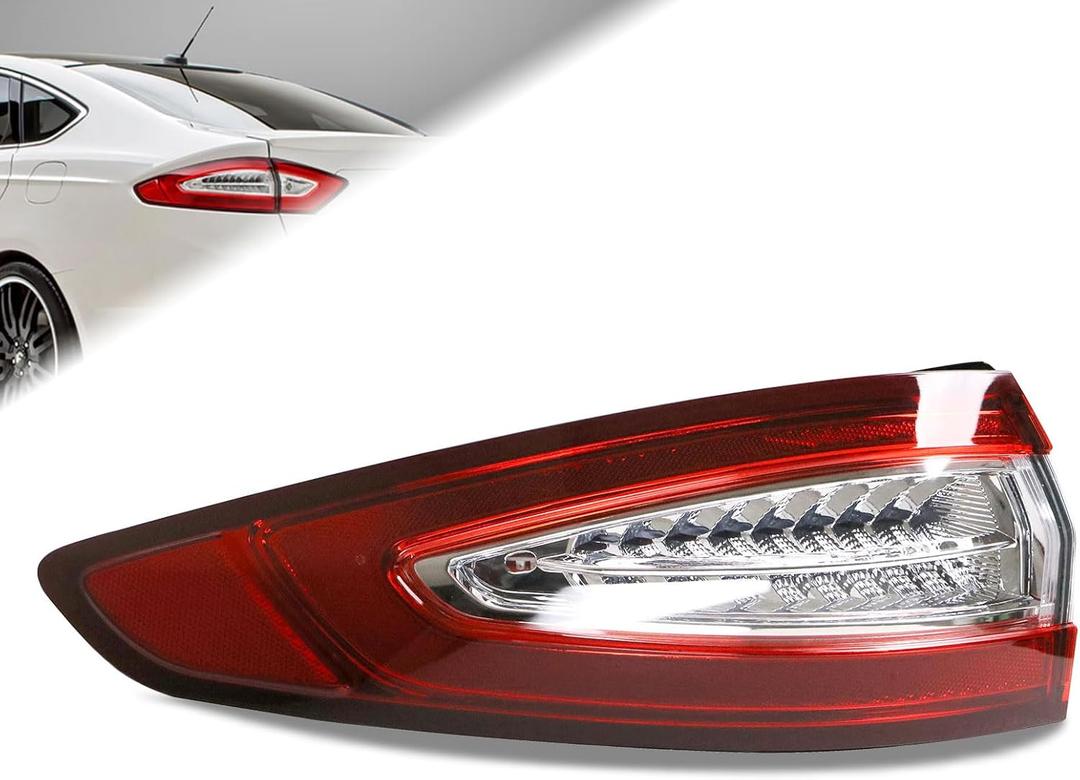 Tail Lights Assembly Compatible with 2013-2016 Ford Fusion Left Driver Side Replace:DS7Z13405H