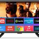 20 inch Full HD Small Smart TV for Kitchen, RV, or On-The-Go Entertainment - Flat Screen TV Built in Smart Operating System/ATSC Tuner/USB/AV/HDMI x2