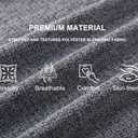 U2SKIIN Mens Henley Collar Pajama Set Long Sleeve Pajamas for Men loungewear Casual Sleepwear Pjs Set (Blue, XXL)