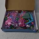 Friends Ferris Wheel Roller Coaster Building Set-723PCS Girls Princess STEM Construction Toys with Balloon Rotating Chairs Playground Building Blocks Kit, Birthday Gift for 6 7 8-12 Year Olds